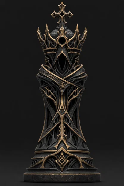 Ornate Eclipse "King" - Quân Vua trong bàn cờ - Image 6
