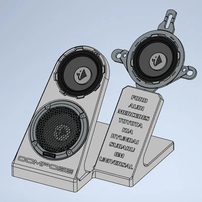 Giá đỡ loa HELIX COMPOSE Ci5 M50FM-S3 trưng bày chuyên nghiệp