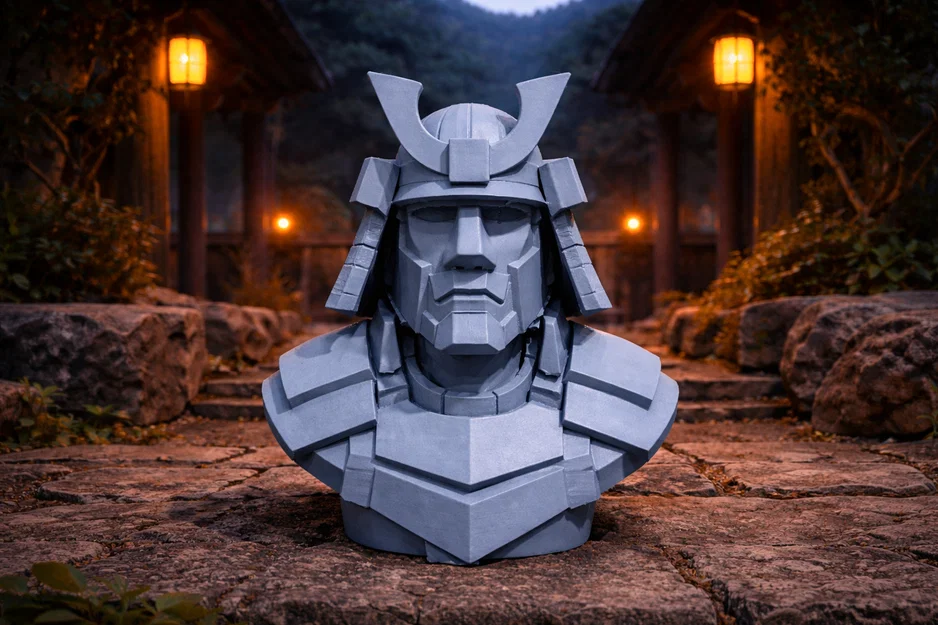 Moai Shogun - Sự kết hợp độc đáo giữa tượng Moai và chiến binh Samurai - Image 1