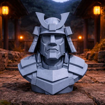Moai Shogun - Sự kết hợp độc đáo giữa tượng Moai và chiến binh Samurai