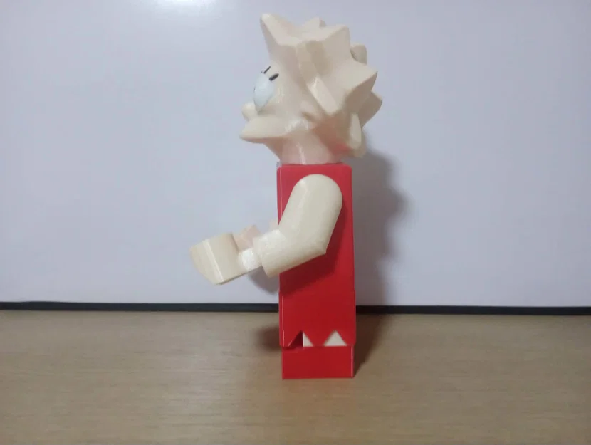 Mô hình Lisa Simpson Giant Minifig - Trang trí in 3D siêu chất - Image 2