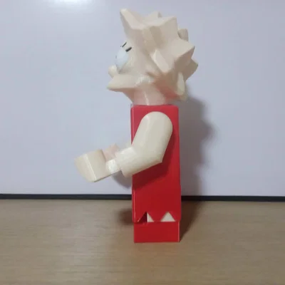 Mô hình Lisa Simpson Giant Minifig - Trang trí in 3D siêu chất