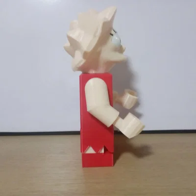 Mô hình Lisa Simpson Giant Minifig - Trang trí in 3D siêu chất