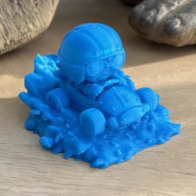 Chibi Karting - Mô hình 3D dễ thương