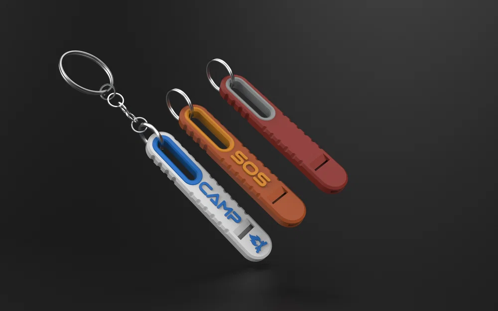 WHISTLE 1.0 - Còi Cắm Trại Dạng Móc Khóa - Image 2