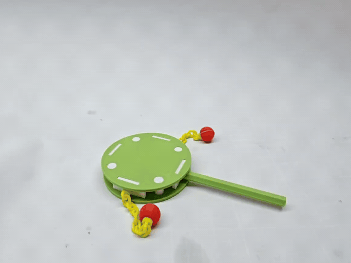 Đồ chơi trẻ em phong cách hoài cổ – Lục lạc lắp ráp mô-đun - Thumbnail 3