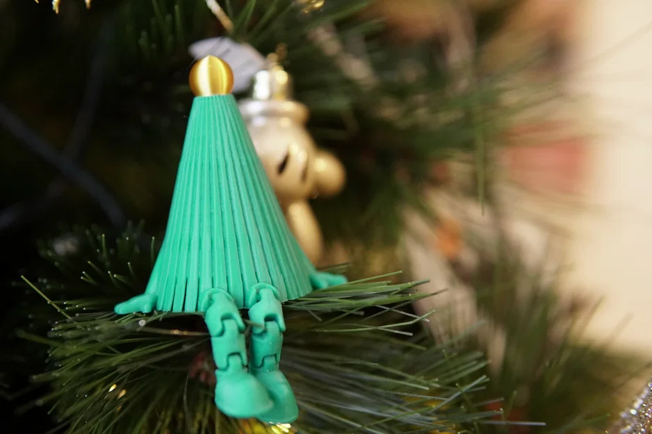 Mô hình cây Giáng sinh cử động (Articulated Tree) in 3D độc đáo - Image 1