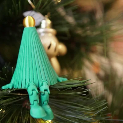 Mô hình cây Giáng sinh cử động (Articulated Tree) in 3D độc đáo