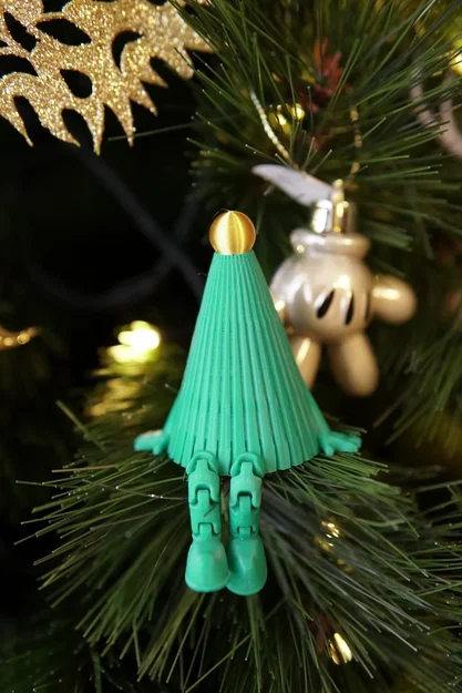 Mô hình cây Giáng sinh cử động (Articulated Tree) in 3D độc đáo - Image 2