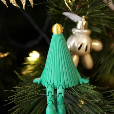 Mô hình cây Giáng sinh cử động (Articulated Tree) in 3D độc đáo