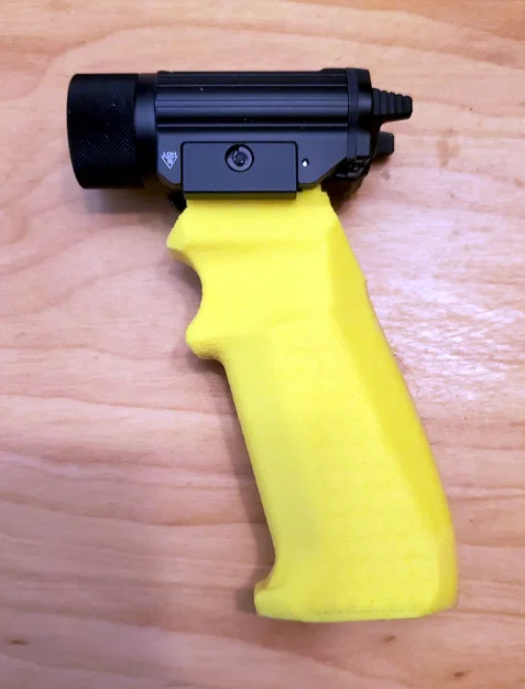 Tay cầm súng có thanh ray gắn đèn - Image 1