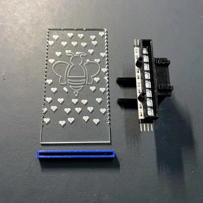 Mô-đun LED Acrylic LightScribing cho dự án Breadboard và Arduino