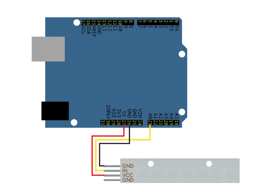 Mô-đun LED Acrylic LightScribing cho dự án Breadboard và Arduino - Image 5