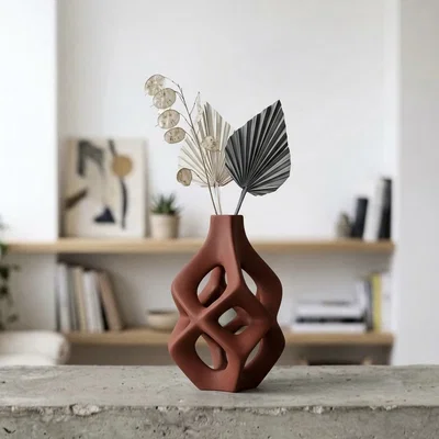 Bình Hoa 3D Thiết Kế Nghệ Thuật Hiện Đại