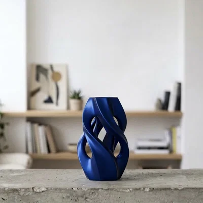 Lọ hoa nghệ thuật hiện đại - Mẫu in 3D trang trí tinh tế