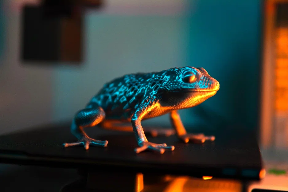 Mô hình Cóc Rồng tinh xảo như thật - Image 1