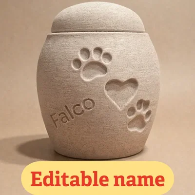 Hũ hoặc Bình Tưởng Niệm Calm Companion - Chỉnh sửa văn bản dễ dàng