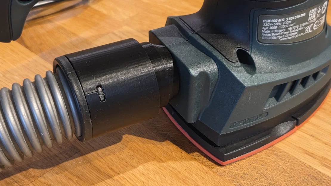 Đầu chuyển đổi máy hút bụi cho máy chà nhám Bosch PSM 200 AES và Villavent - Image 1