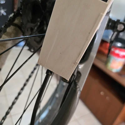 Tấm chắn bùn bảo vệ phanh sau xe đạp địa hình (MTB)