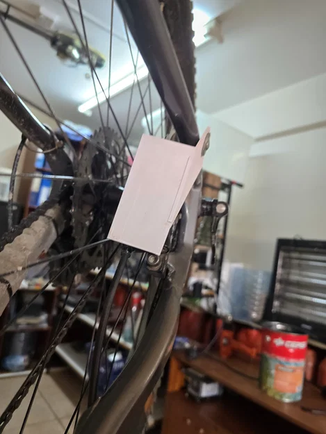 Tấm chắn bùn bảo vệ phanh sau xe đạp địa hình (MTB) - Image 3