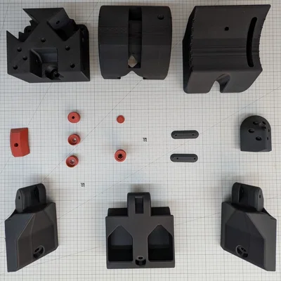 MountOne | Bộ file STL chân đế Equatorial in 3D