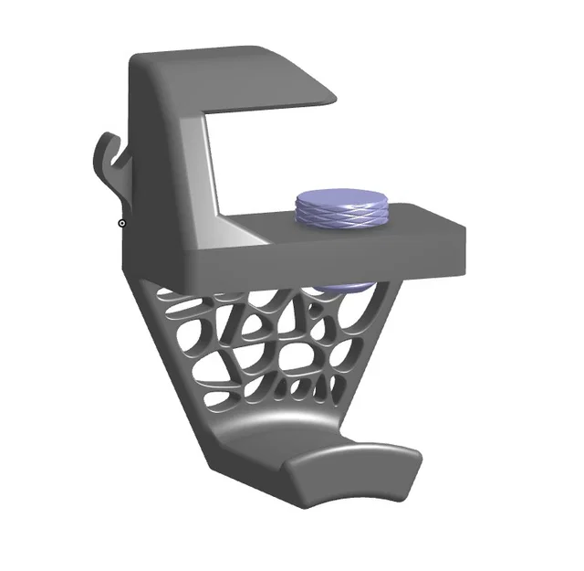 Móc treo tai nghe kiểu Voronoi gắn dưới gầm bàn - Image 1