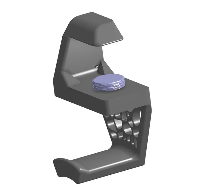 Móc treo tai nghe kiểu Voronoi gắn dưới gầm bàn - Image 2