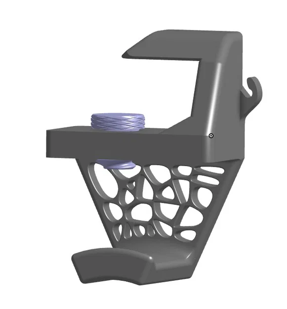 Móc treo tai nghe kiểu Voronoi gắn dưới gầm bàn - Image 3