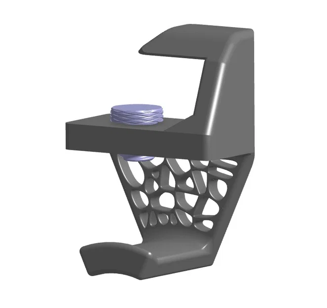 Móc treo tai nghe kiểu Voronoi gắn dưới gầm bàn - Image 5