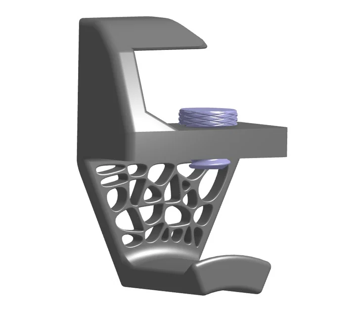 Móc treo tai nghe kiểu Voronoi gắn dưới gầm bàn - Image 6