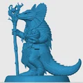 Mô hình Lizardfolk Druid - Thumbnail 2
