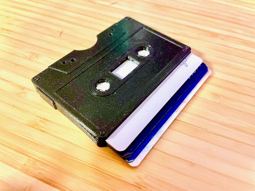 The Wallette - Ví 3D in hình băng cassette cực chất - Image 3