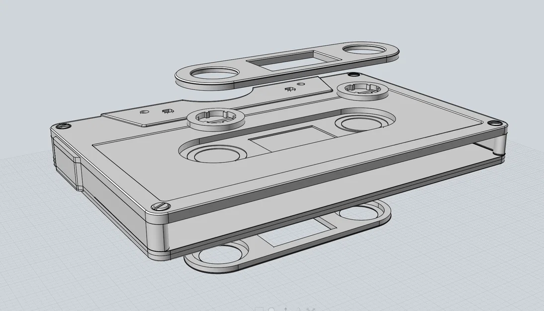 The Wallette - Ví 3D in hình băng cassette cực chất - Image 4