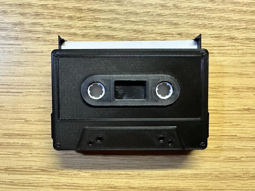 Ví thẻ hình băng Cassette với cơ chế trượt - Image 1