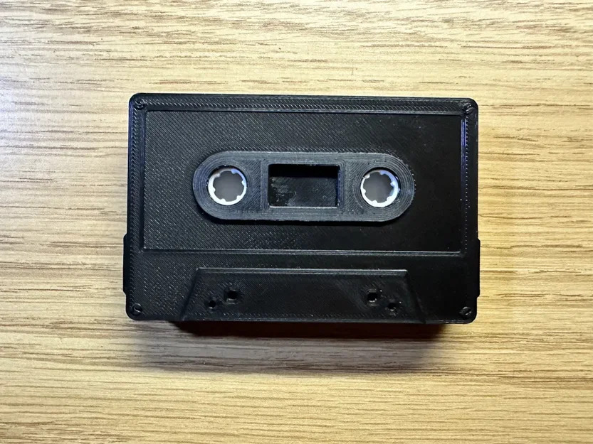 Ví thẻ hình băng Cassette với cơ chế trượt - Image 3