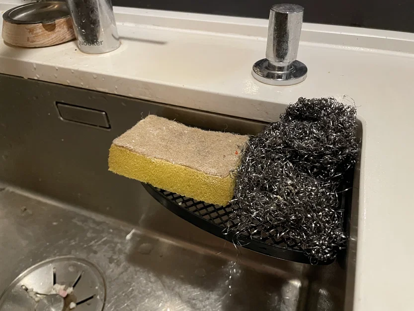 Giỏ lưới nam châm đa năng cho bồn rửa bát - Image 4