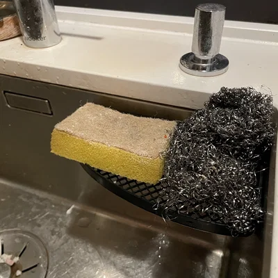 Giỏ lưới nam châm đa năng cho bồn rửa bát