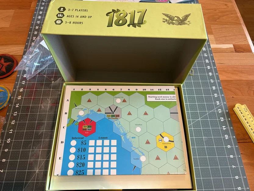 Bộ khay sắp xếp 1817 (phiên bản All-Aboard Games) - Image 6