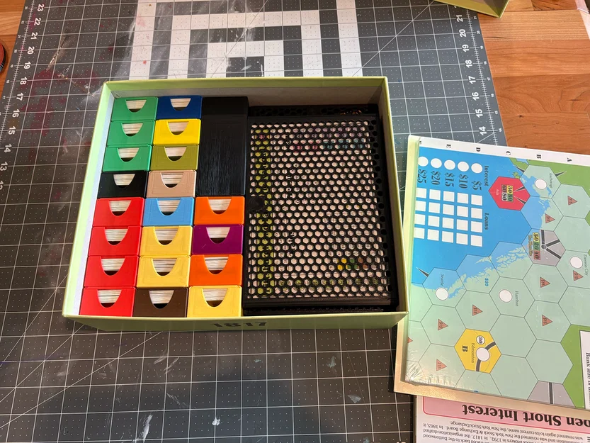 Bộ khay sắp xếp 1817 (phiên bản All-Aboard Games) - Image 7