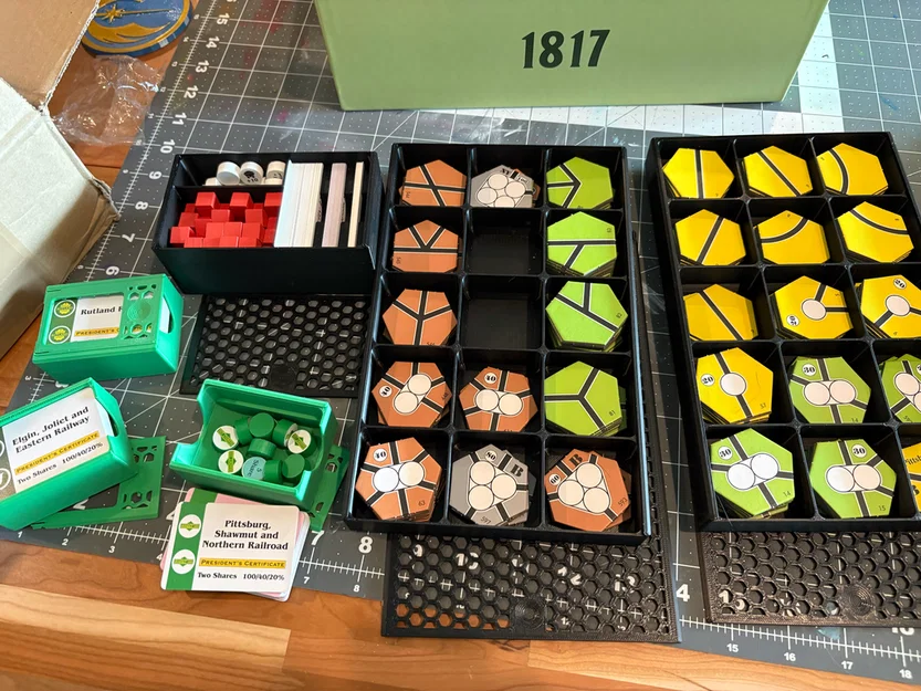 Bộ khay sắp xếp 1817 (phiên bản All-Aboard Games) - Image 13