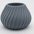 Chậu cây Spiral Planter Pot - Mẫu chậu in 3D tinh tế cho bàn làm việc - Thumbnail 1