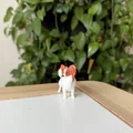 Mô hình chú chó Papillon dễ thương - Thumbnail 3