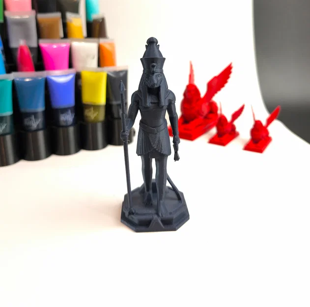 Mô hình 3D vị thần Ai Cập Seth - Image 1