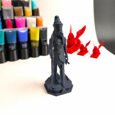 Mô hình 3D vị thần Ai Cập Seth
