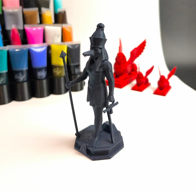 Mô hình 3D vị thần Ai Cập Seth - Image 3