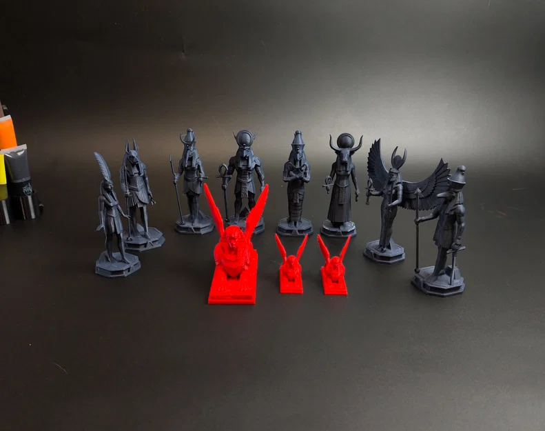 Mô hình 3D vị thần Ai Cập Seth - Image 4