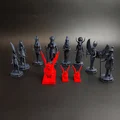 Mô hình 3D vị thần Ai Cập Seth - Thumbnail 4