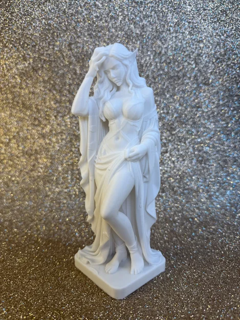 Tượng Tiên Nữ Thanh Tú – Độ Phân Giải Cao & Chi Tiết Vượt Trội - Image 5