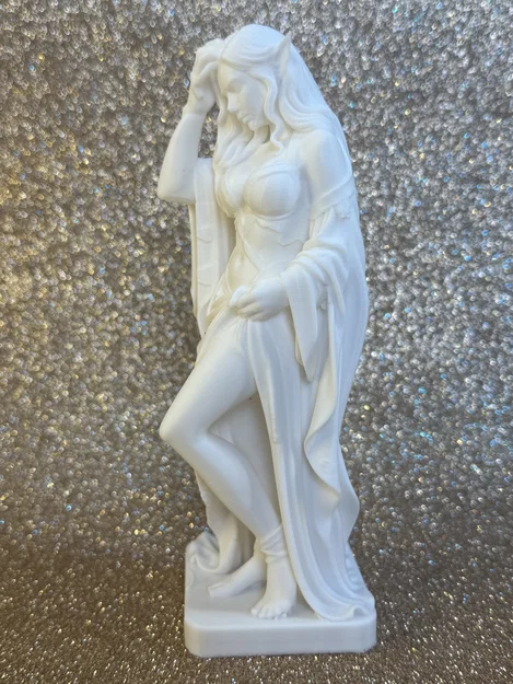 Tượng Tiên Nữ Thanh Tú – Độ Phân Giải Cao & Chi Tiết Vượt Trội - Image 6