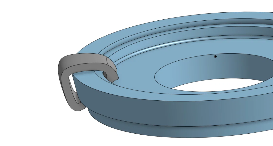 Kẹp giữ nắp hũ Weck 100mm - Phụ kiện in 3D tiện ích cho nhà bếp - Image 1